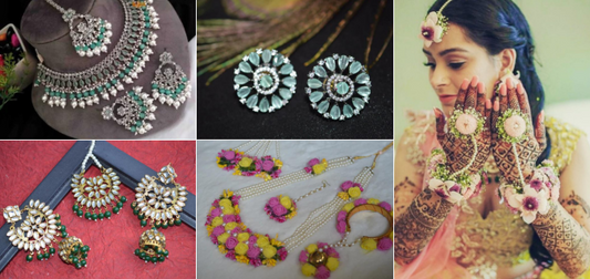 How to Mix and Match Perfect Jewelry for Your Mehndi Outfit?