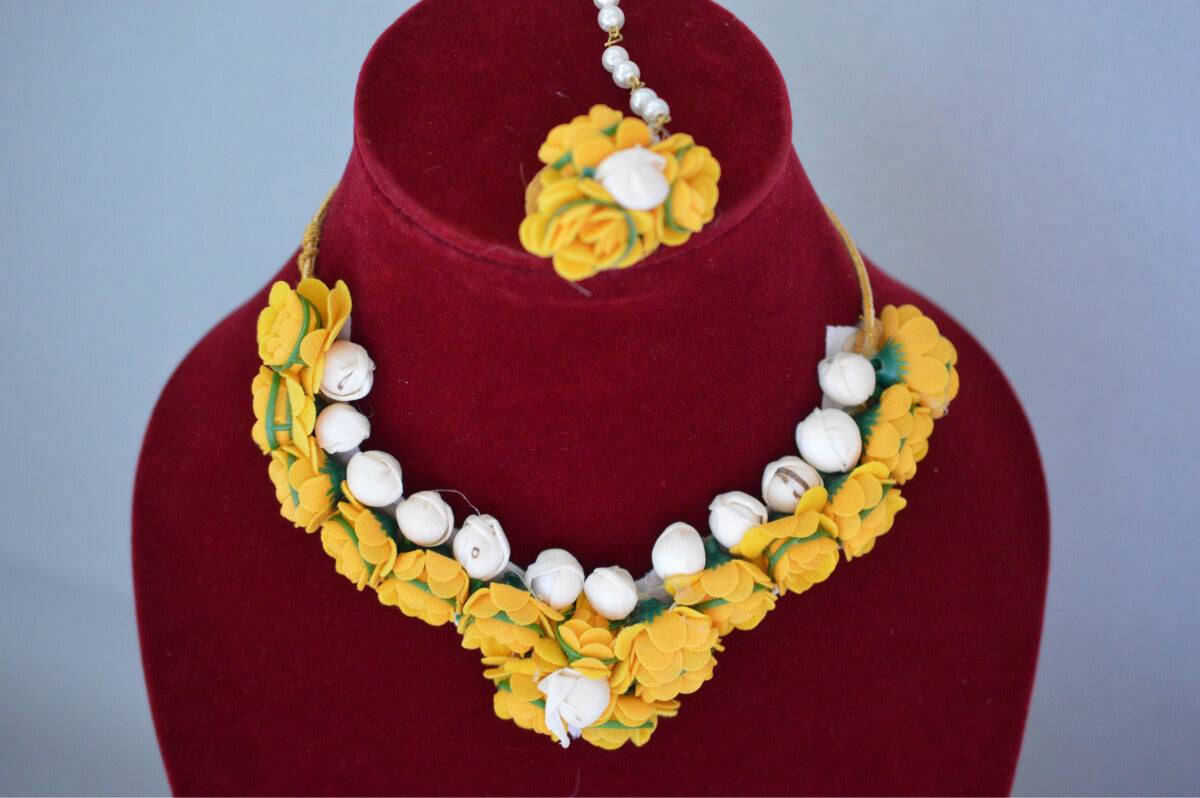 mogra jewellery for haldi - Bling and Ring